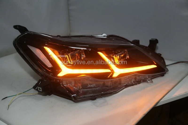 led Headlight for Toyota Vertiga Mark X 2 REIZ 2010-2013 Year YZ