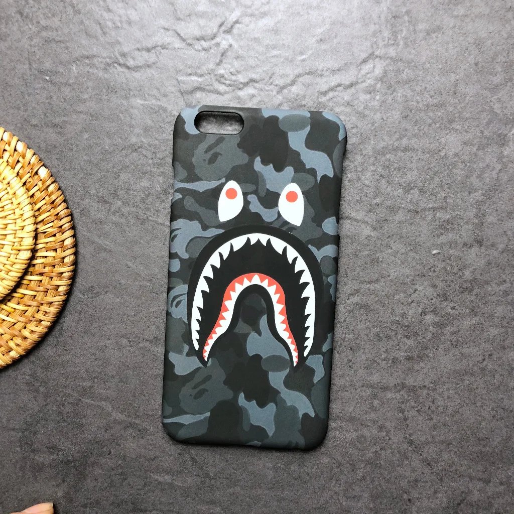 jaglo A Bathing Ape x Supreme Bape Shark Protective Hard Case Cover for  iPhone 6 7 8 PLUS X (iPhone 7/8 PLUS, S101) : : Electronics &  Photo