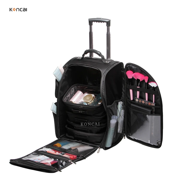 rolling makeup bag