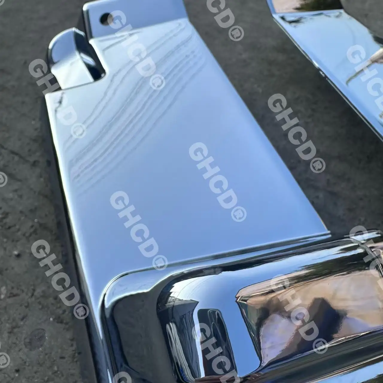 high quality chrome plated fender mudguard for japanese truck canter 05-3