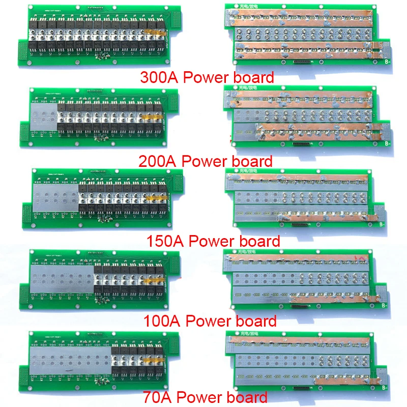 Smart 16s~32s Lifepo4 Li-ion Lipo Lto Battery Protection Board Bms 300a
