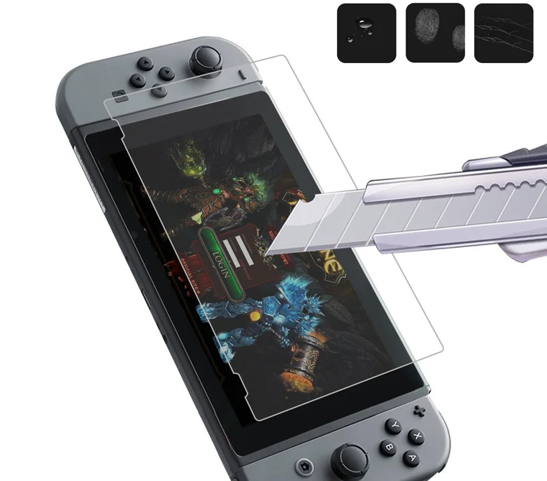 Hot selling Tempered Glass Screen Protector for Nintendo Switch