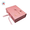 Full Printing Paper Drawer Boxes Custom Rectangle Flip Top Hand Made Flat Folding Cardboard Gift Box