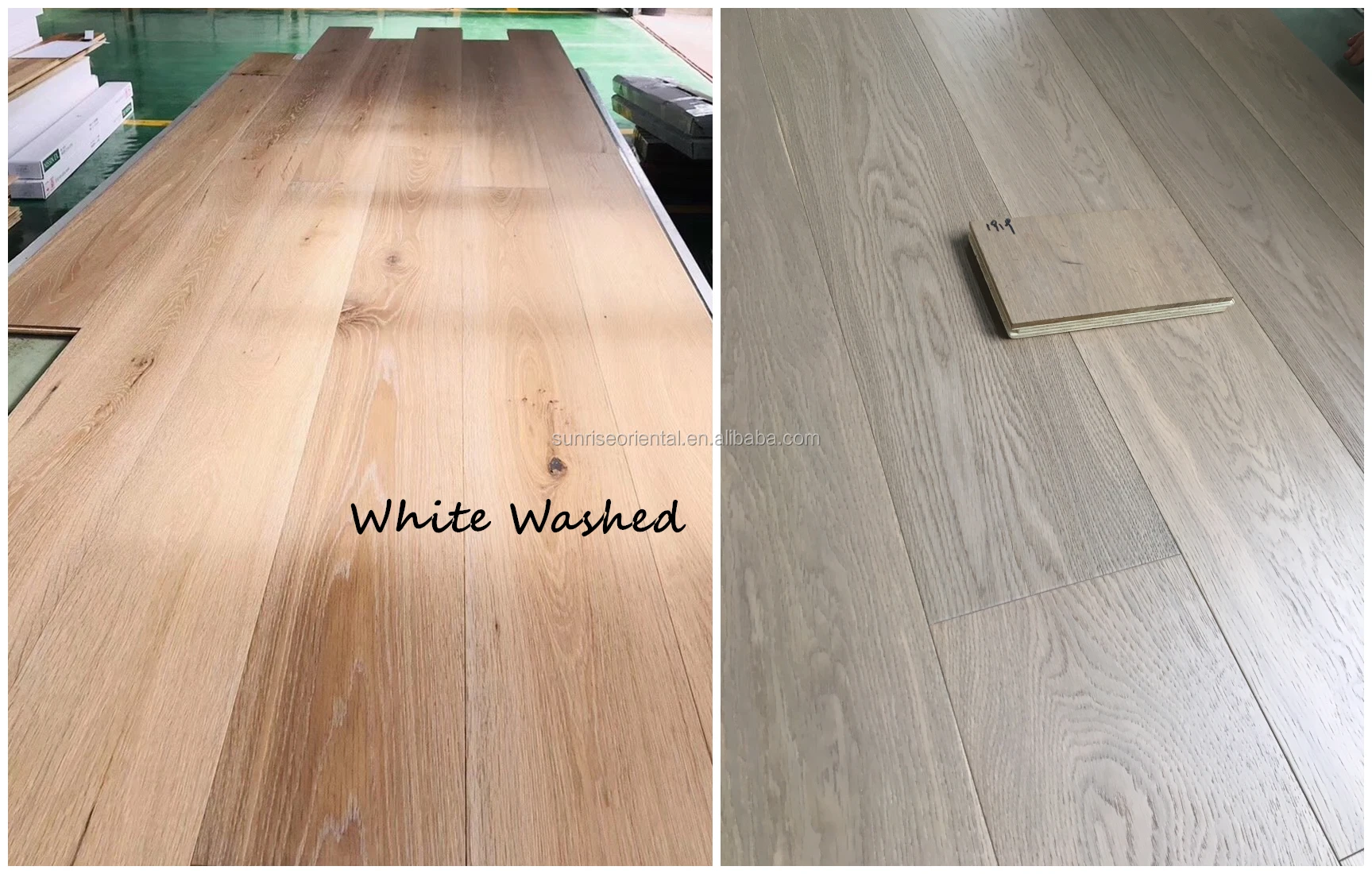 Wide Plank European Oak Engineered Timber Flooring Wholesale To