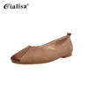 Simple design summer large size shoes woman stylish casual flats