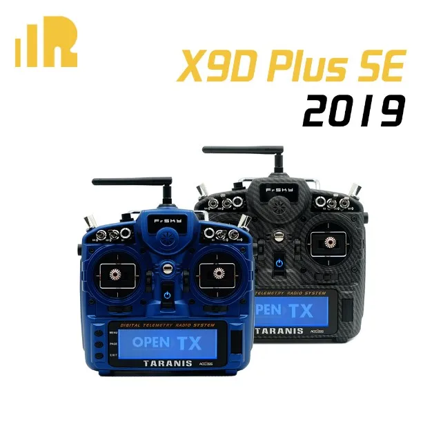 Carbon FrSky Taranis X9D Plus 2019 SE w/ Upgraded Switches & M9 Hall Gimbals 