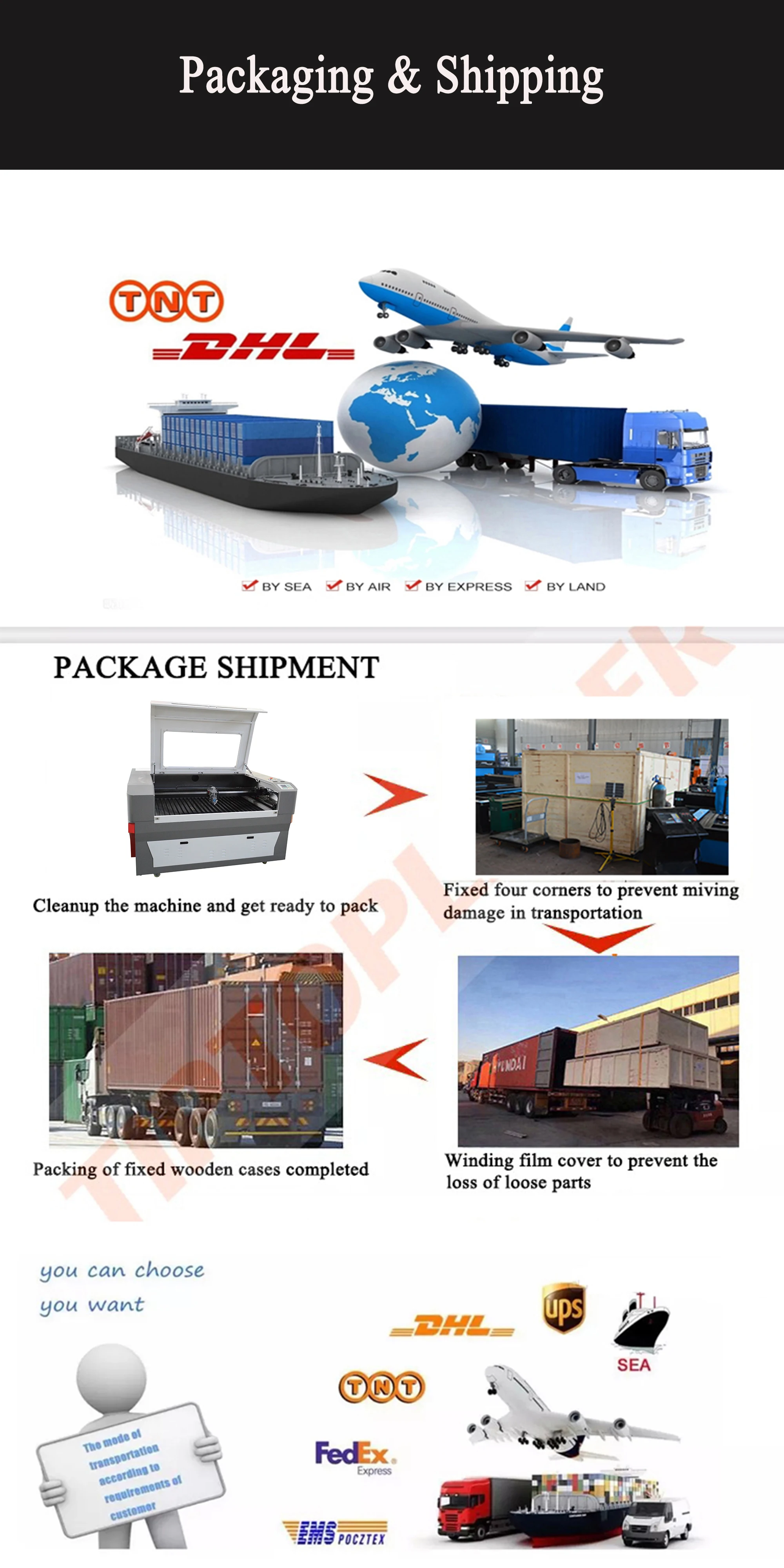 CO2 laser cutting machine for metal