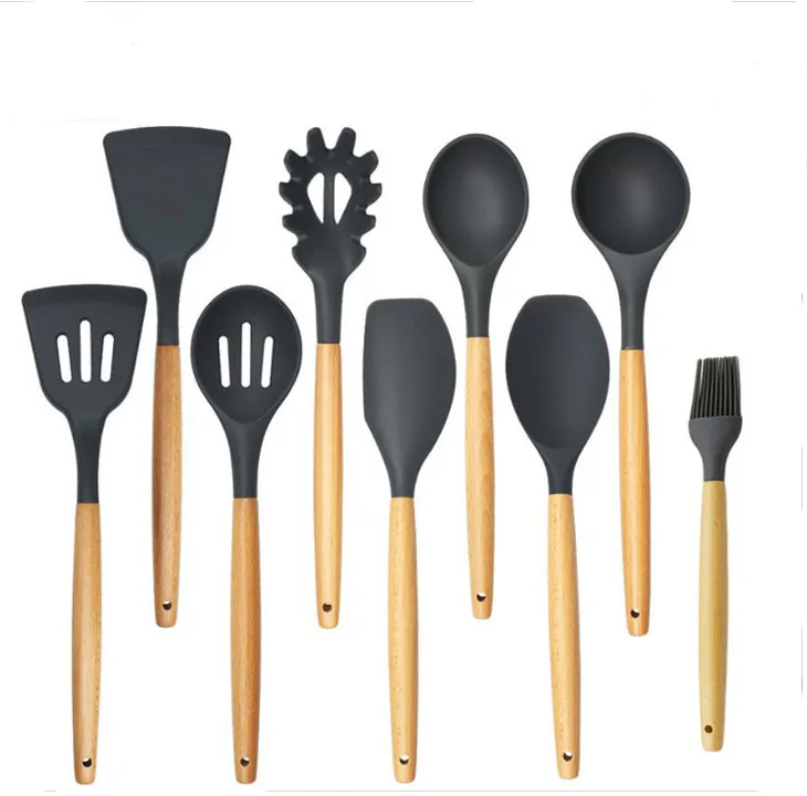 Sets Of 8 Kitchenware Plastic Tools Nonslip Pp Handle Kitchenware