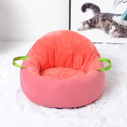 Wholesale Luxurious Calming Cheap Round Sofa Couch Donut Pet Bed Washable Memory Foam Dog Bed