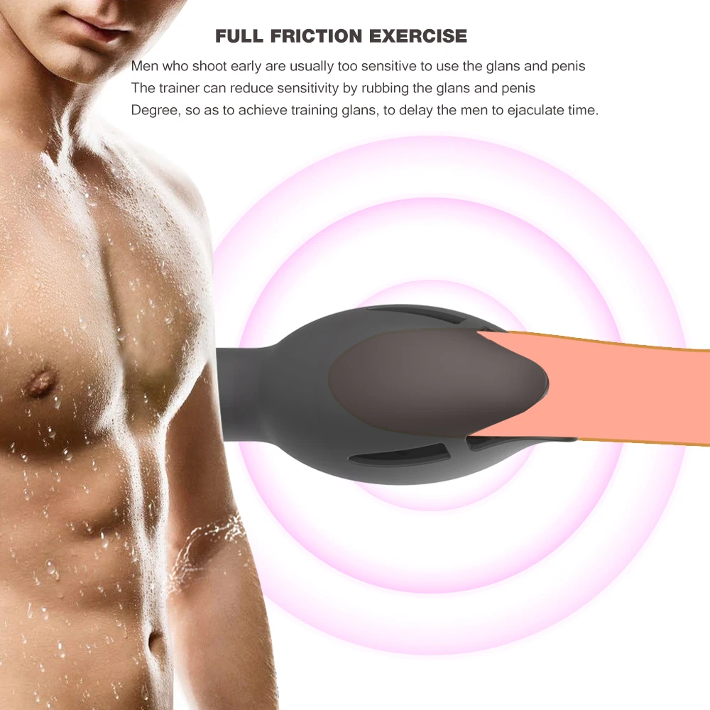 Male Glans Trainer Penis Erection Vibrator Massage Sex Toys for Men  Masturbation Sex Product Shop| Alibaba.com