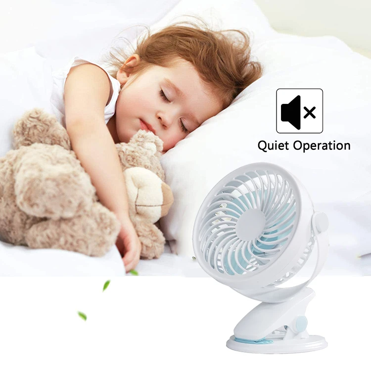 Best Selling Products High Quality USB Fan Mini Electric Fan Creative Student Dormitory Office Mute Clip Fan 