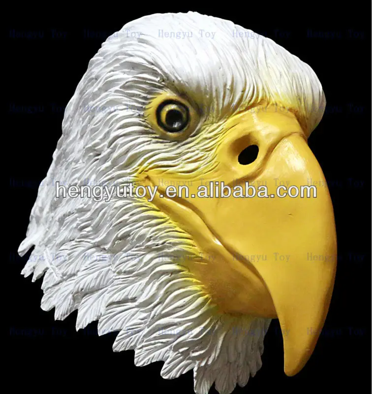 Light Comedy Realistic 3d Animated Latex Eagle Head Mask - Buy Eagle Head  Mask,Eagle Head Mask,Latex Eagle Head Mask Product on 