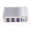 Quad Core J1900 X86 Lowest Price Mini Pc Window 2G Ram 8G 2Lan Wifi 1*Com Port Fanless Computer For Home Digital Signage Kiosk
