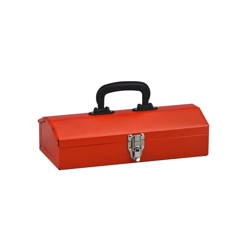 Small Heavy Duty Metal Tool Box Steel Storage Organizer Parts Tools 13.
