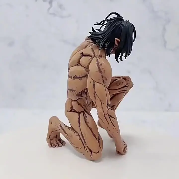 GY figuras de3スタイルアニメ進撃の巨人フィギュアエレン