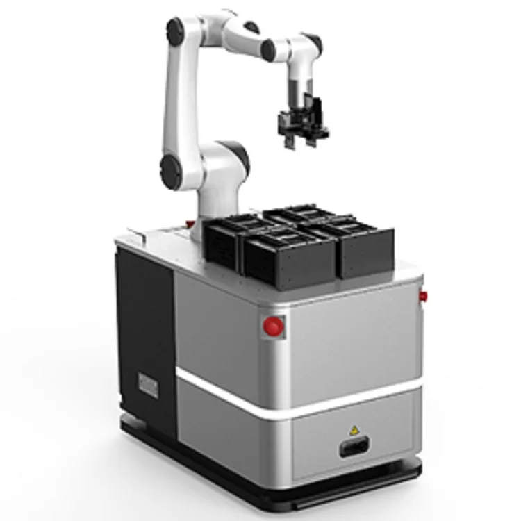  Hans Zweiraddifferenzial des Stern-mobilen Roboters, das agv-Roboter- und agv-Sturzhelm Achse des Roboterarmes 6 fährt