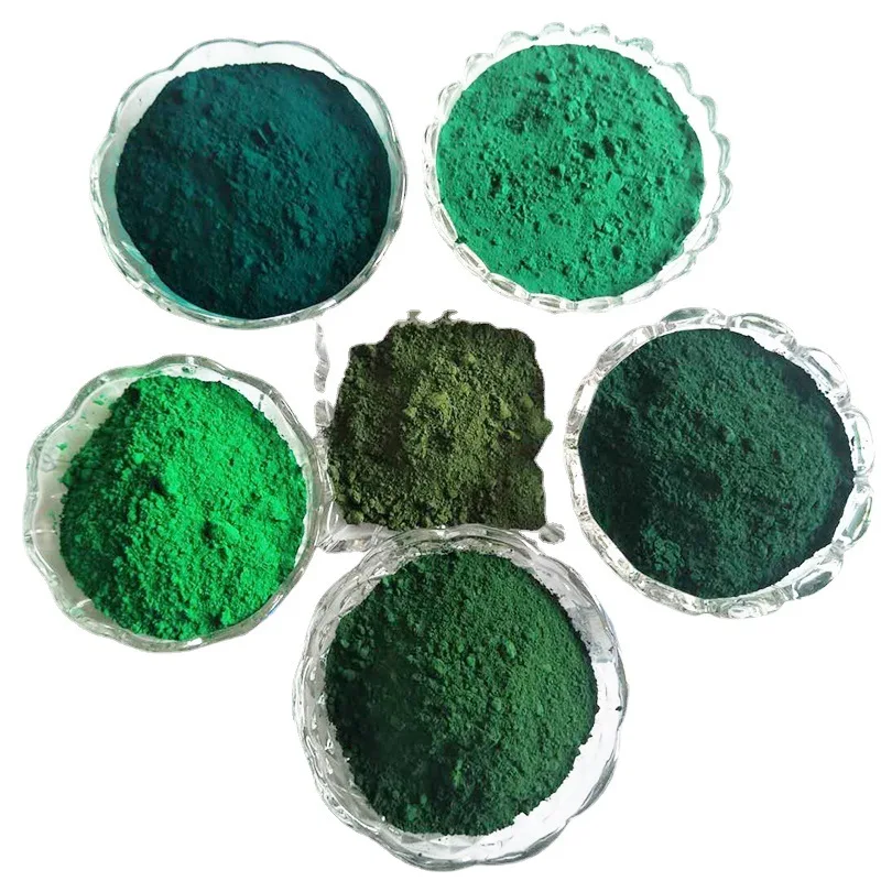 Green Color Brick Pigment Color Concrete With Iron Red High Temperature ...