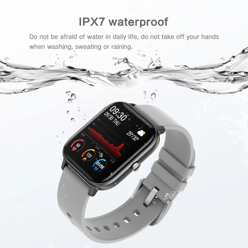 1.4 inch Smart Watch Men Full Touch Fitness Tracker Heart Rate Smart Clock Women Smartwatch P8 (8).jpg