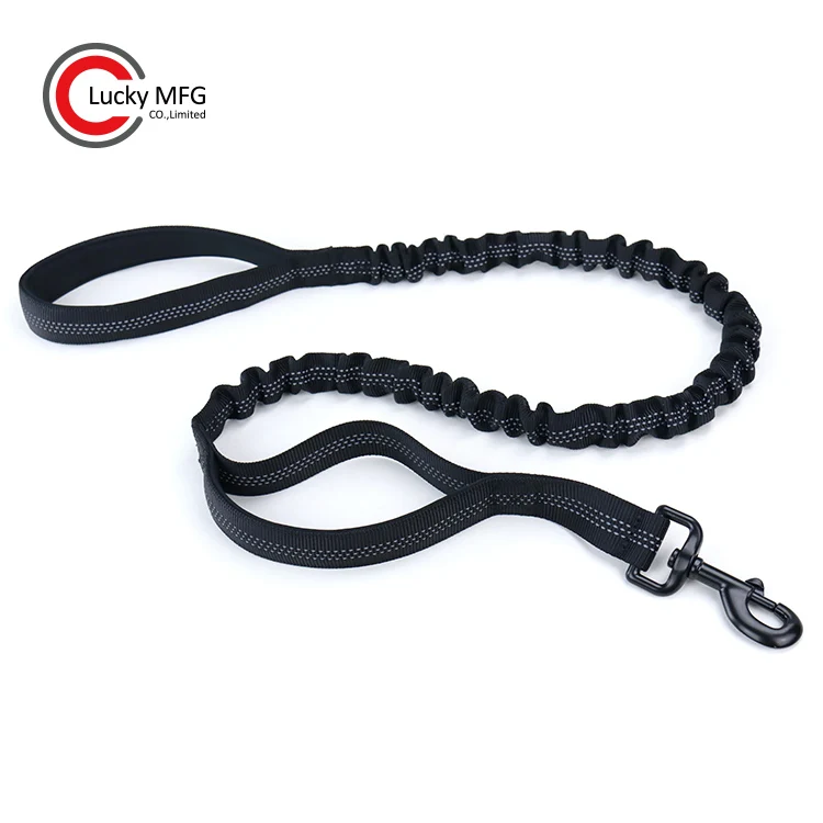 Quick Release Heavy Duty Large Pet Training Reflective Bungee Nylon K9