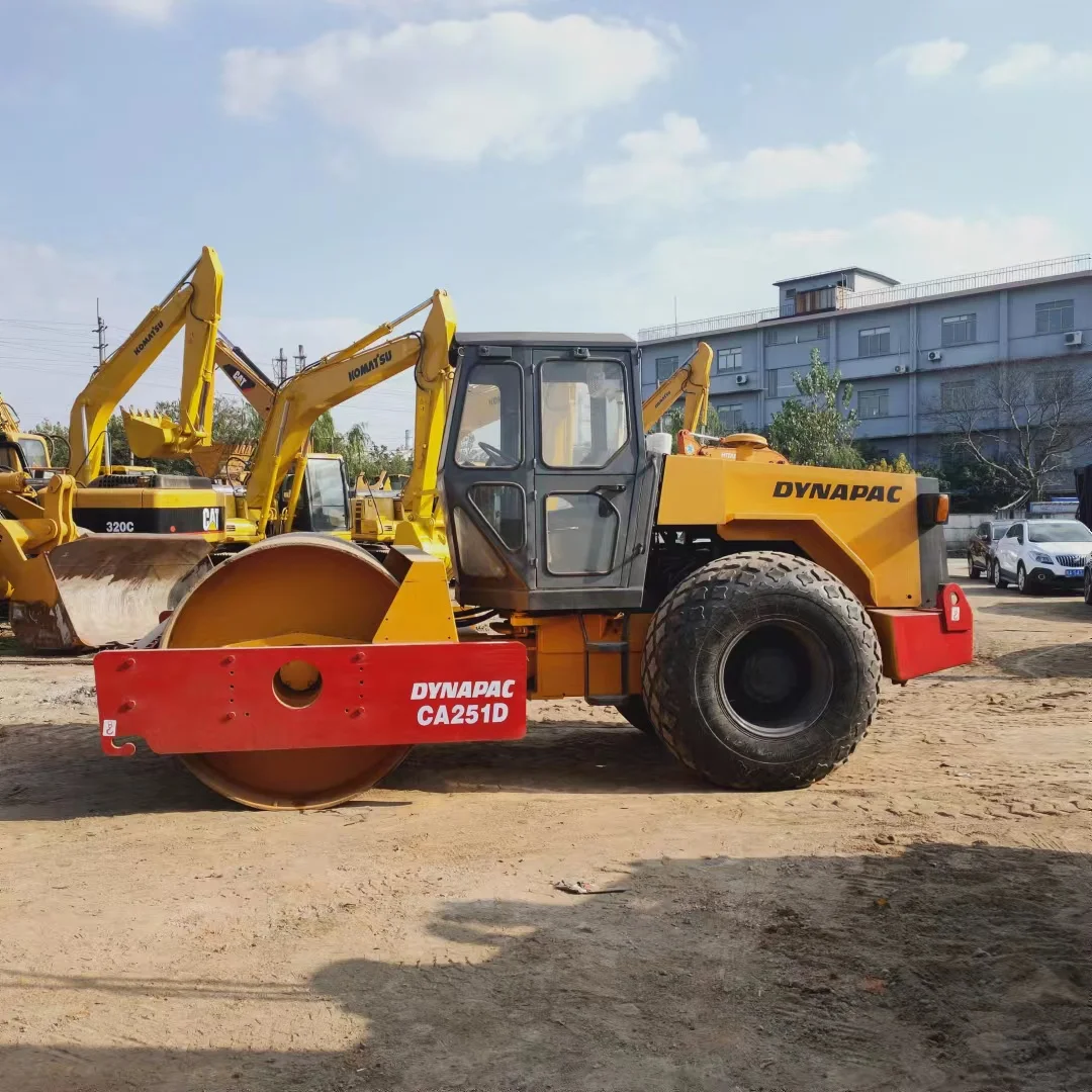 China Dynapac Roller Compactor 20tons Road Roller CA251 for sale N 7 H01b0e2837c504cf0b5b03e4a53cf9a187