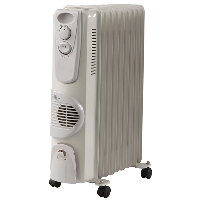 Electric Oil Filled Radiator, 1000W, Metal - detail 2