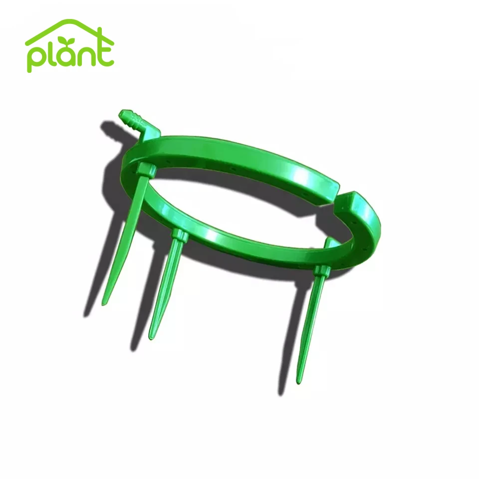 Green Color Indoor Hydroponics Watering Drip Ring For Medical Herb