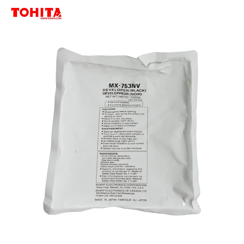 Developer Powder Sharp Developer Powder MXM753N MX-M753N MX753NV-ST MX-753NV-ST for Sharp Mx ...