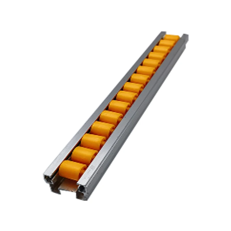 product pocket flow strips d28 third generation 6000 series aluminum alloy lean tube sliding roller sliding rail-17