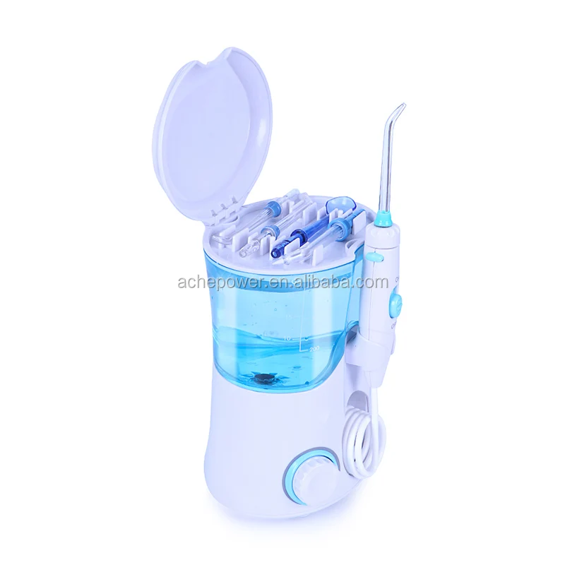 Electric oral irrigator dental water pick interdental brush