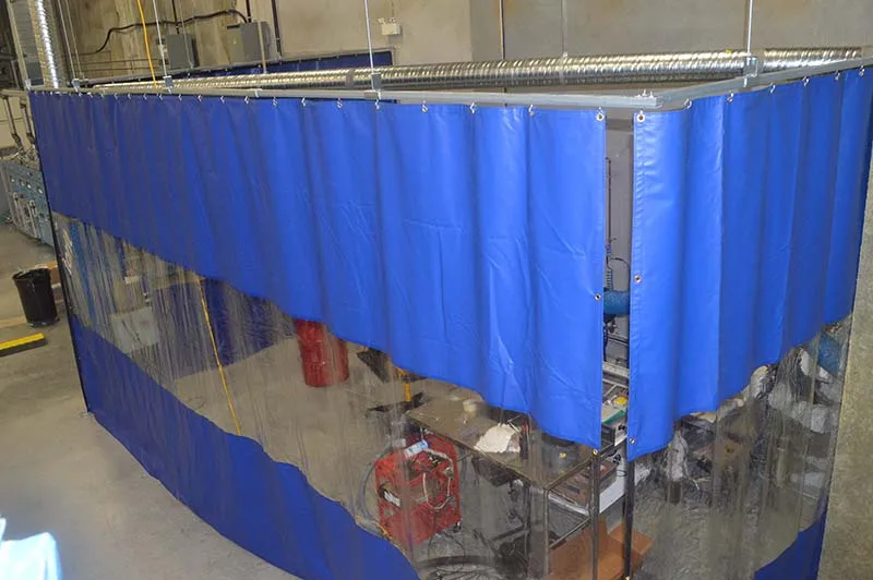 Storage Polar Pvc Curtain, Plastic, Pelmet - detail 4