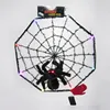 Novelty 24 Inch Flash light Up Party Decoration Halloween Spider Web