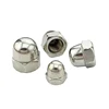 Hexagon domed cap nuts Electroplated zinc hex long domed cap nut