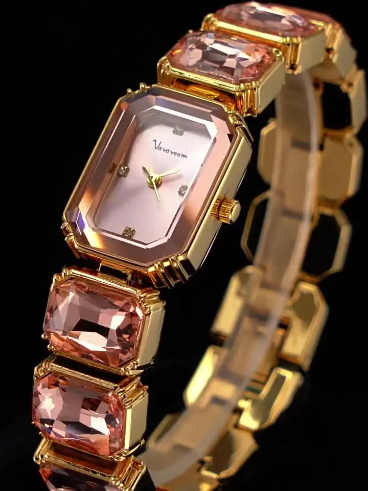 Ladies Quartz Waterproof Watch - VA VA VOOM VA2531 Green  display picture 1