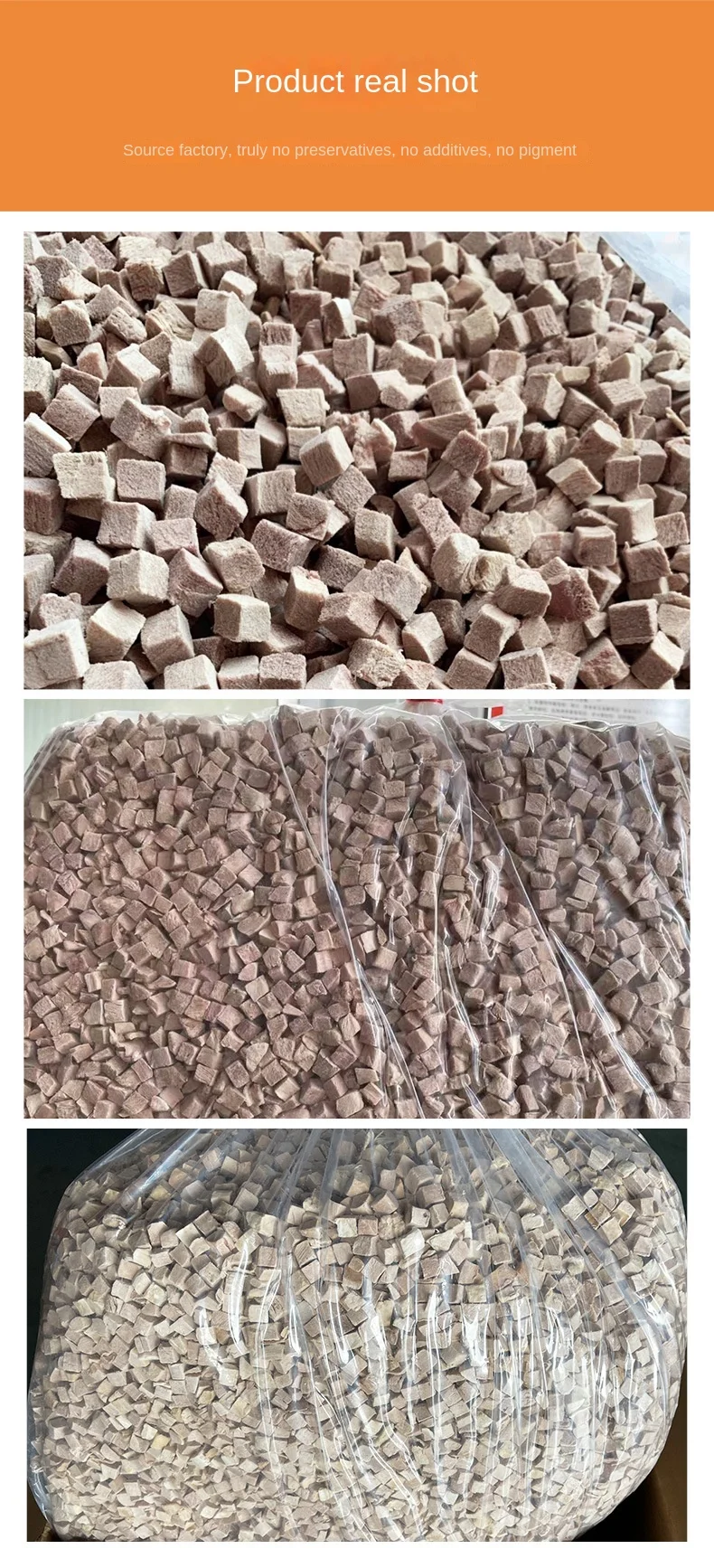Customized OEM Freeze-Dried Duck Meat Cat Dog Food Supplement for Adult Pets manufacture