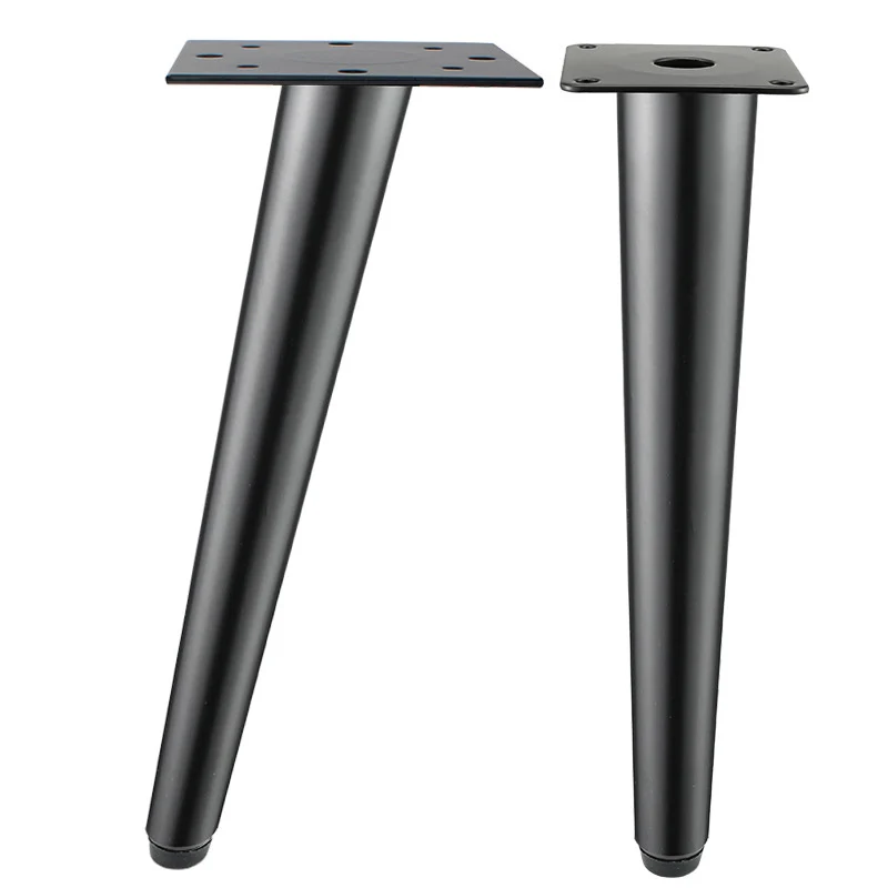 24 inch metal decorative feet for furniture table black support legs SL-03C