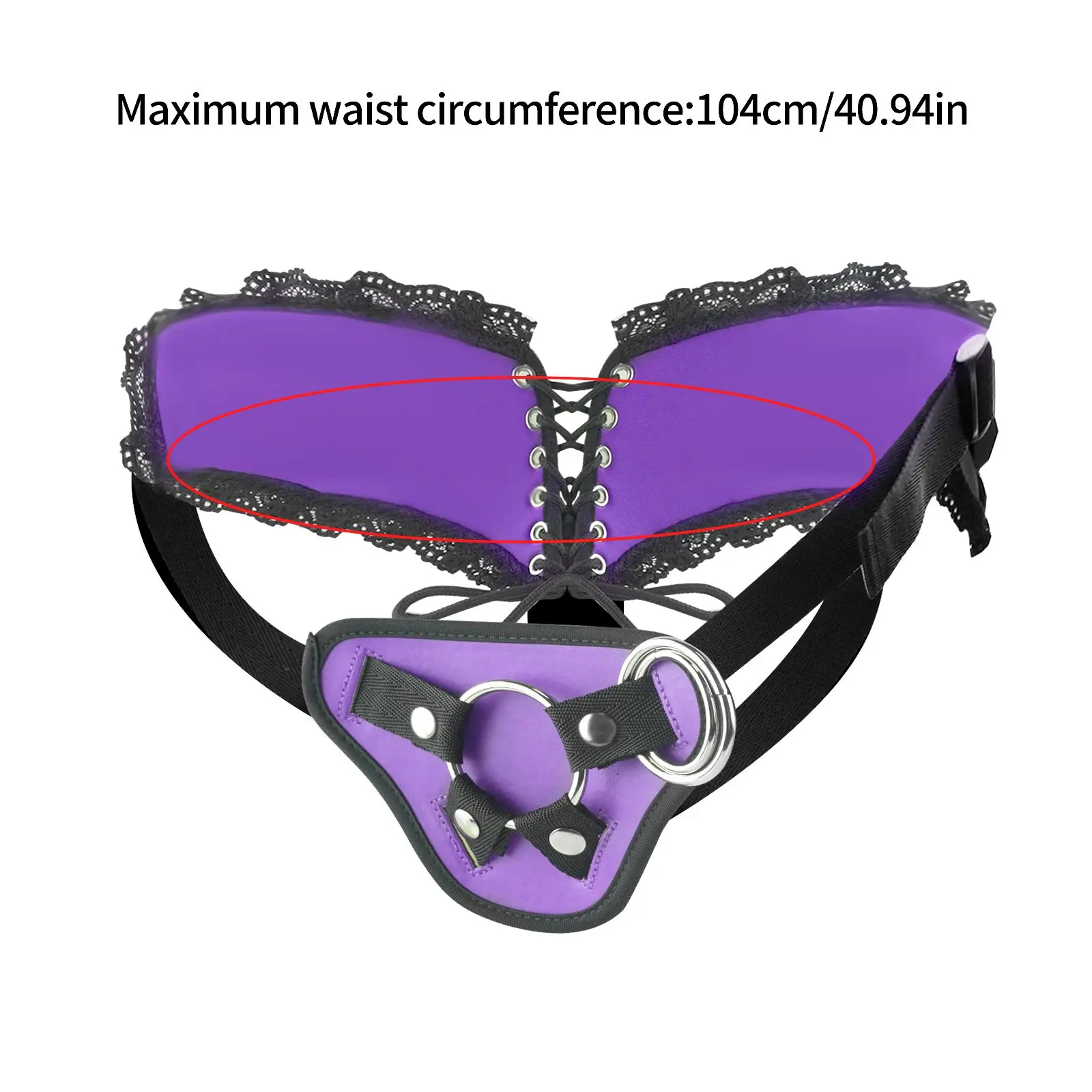 Gothic Lace Waist Strap On Dildos Wearable Dildo Harness Panties Lesbian Dildo Dong Bundle 3027