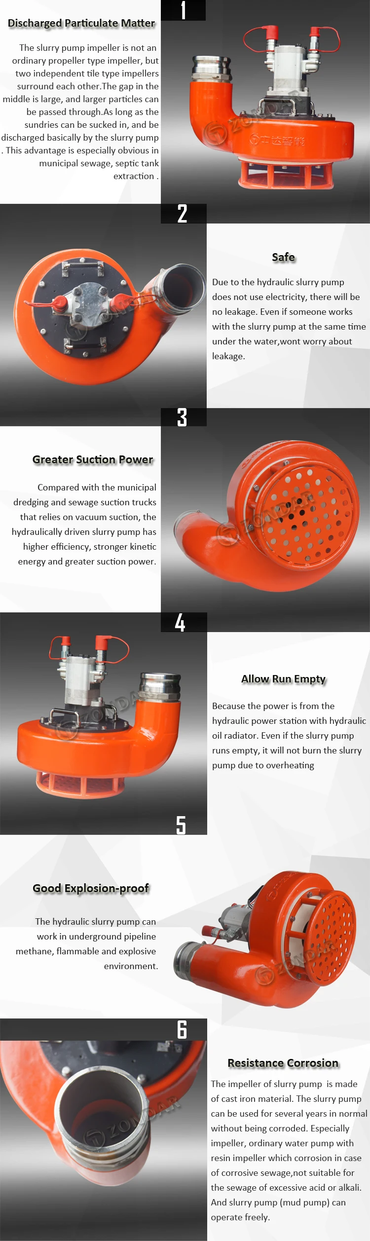 zondar slurry trash pump