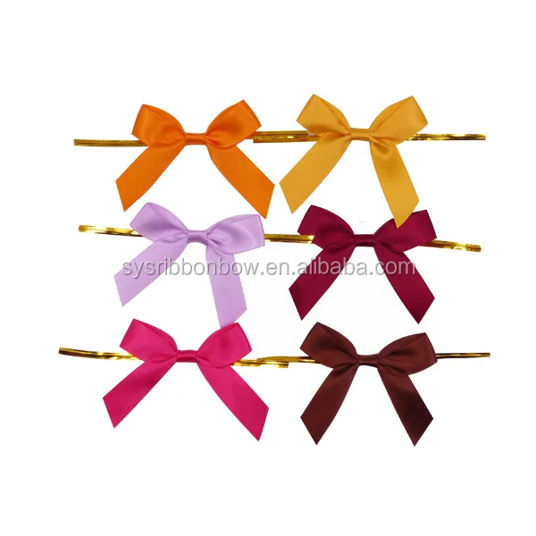 Wholesale Manufacture pre-made various festival beatiful paper box decorative Wrap ribbons and bows