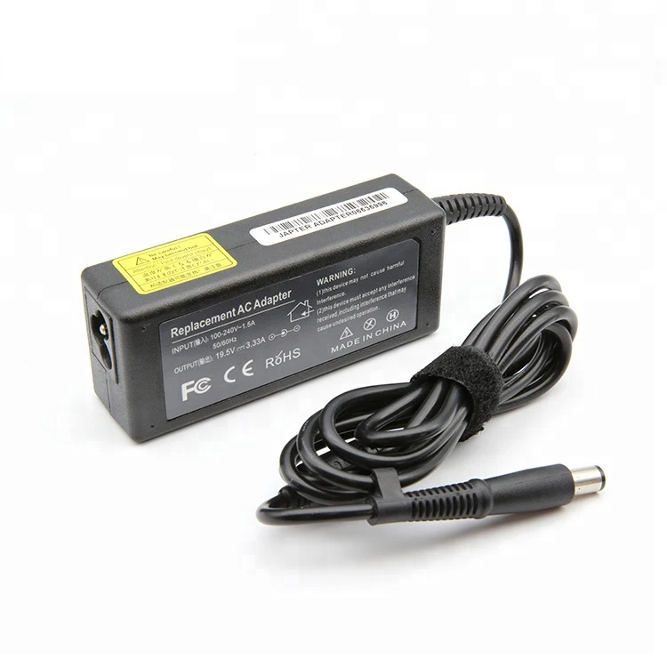 65w Yellow Pin Charger 19.5v 3.33a Laptop Adapter For Hp Laptop Charger ...