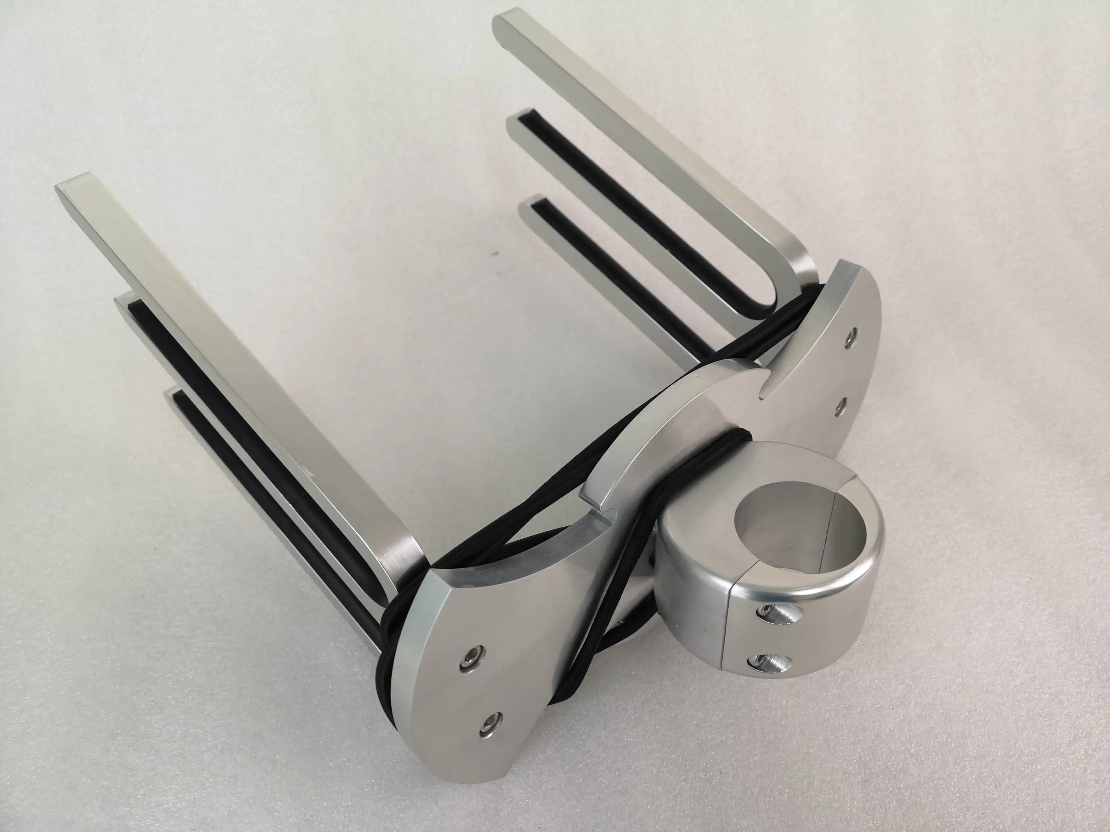 BAT Rack Wakeboard Tower Boat Board Rack Holder Bracket Polished Aluminum 315*300*12mm M8302S