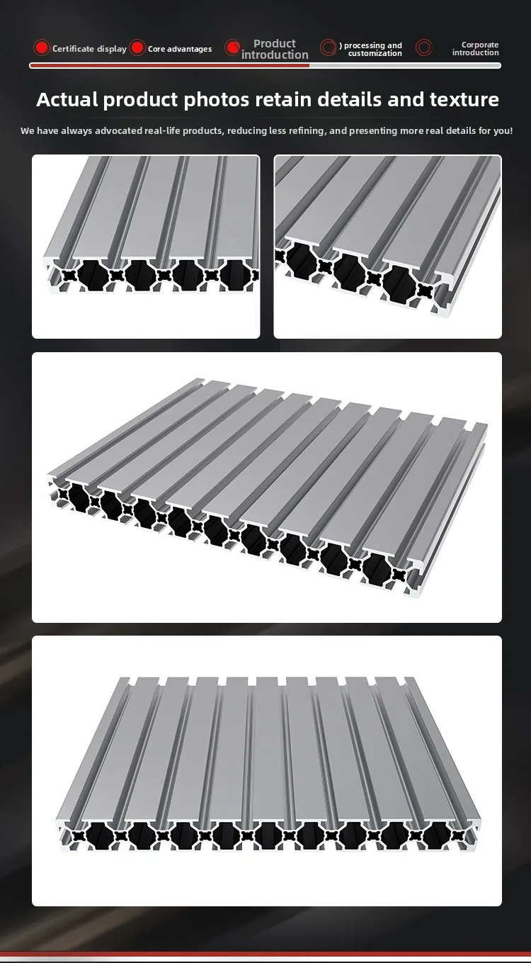 European Standard 30300 Aluminum Profile DIY CNC Engraving Machine Workbench 30*300 Profile for Heat Sink Aluminum Profile Table supplier