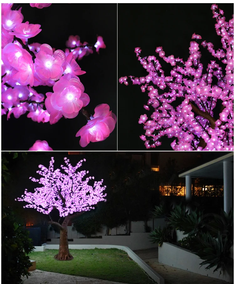 led cherry blossom christmas tree light