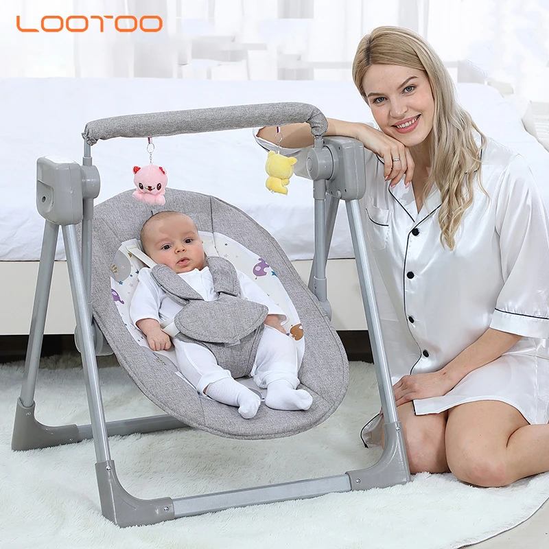 Silla Mecedora Para Bebe Con Control Electrico Asiento De Seguridad Plegable Para Habitacion De Bebe Balancin Columpio Silla Para Saltar Con Musica Buy Silla De Bebe Columpio Silla De Cuna Para Bebes Cuna De Mecedora Electrica Para