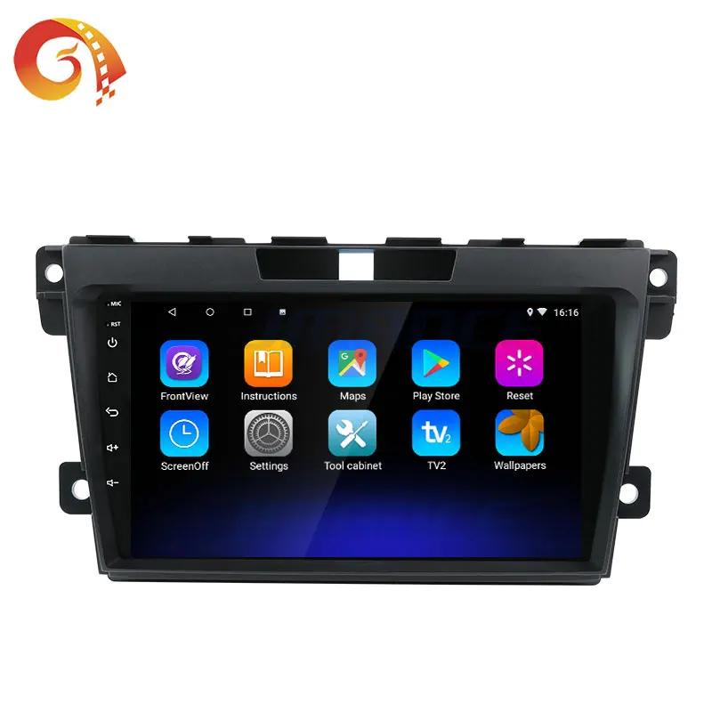 Android 2 Din Gps Navigation Car Dvd Video Player Stereo Audio Multimedia Auto Radio For Mazda Cx7 2007-2014