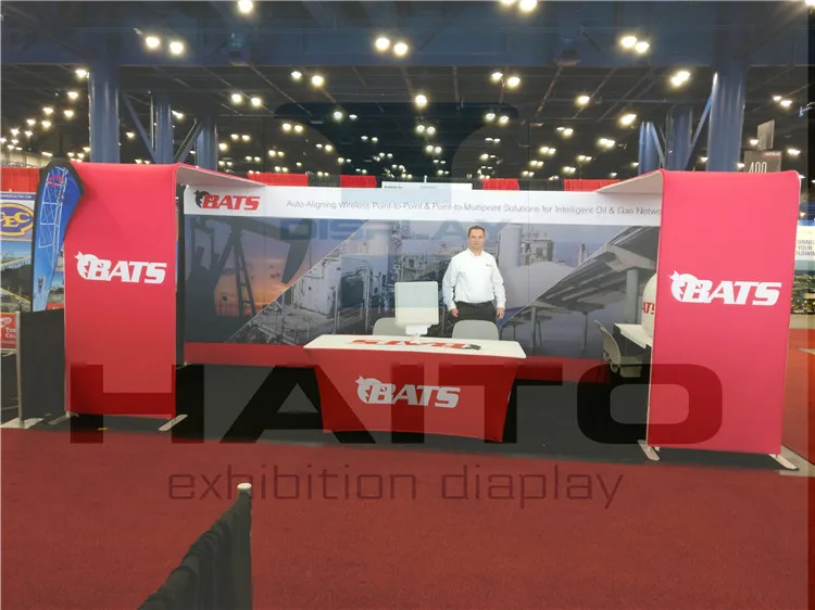 Custom Printing Trade Show Display Stall Standard Size Outdoor