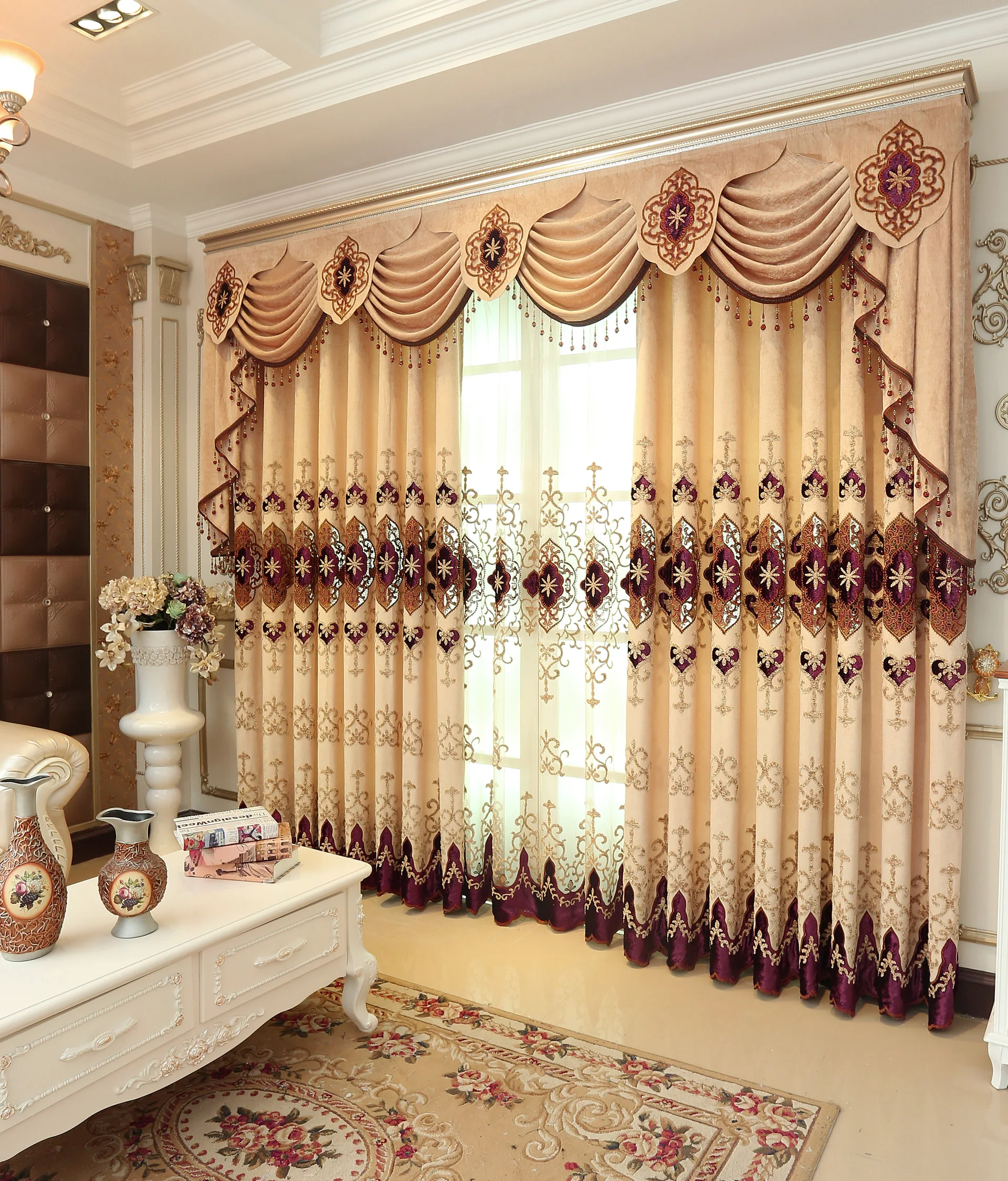 Blackout Turkish Velvet Luxury Curtains For The Living Room Buy Turkish Curtains