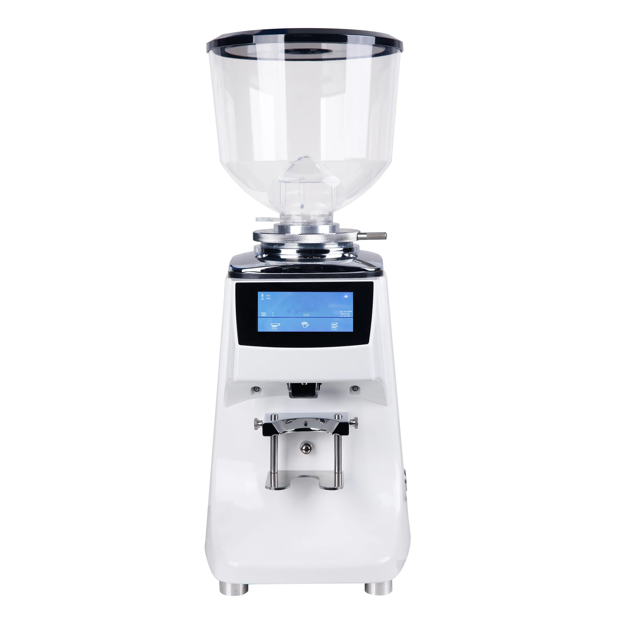 Professional Touchscreen Grinding Disc Coffee Grinder Espresso Bean