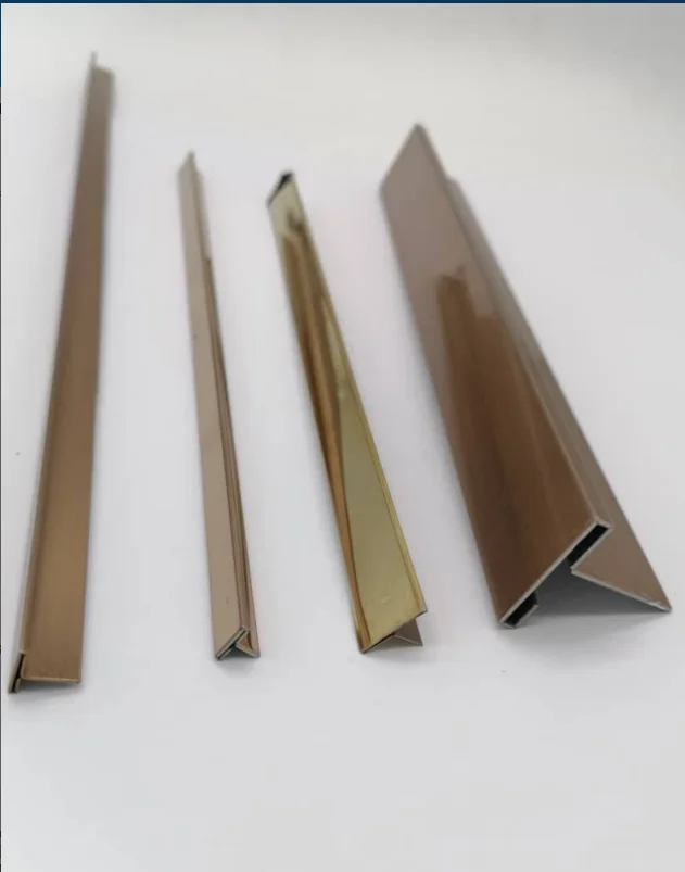 Hot Sale L Shaped Metal Trim For Corners Brushed Stainless Steel Strip ...