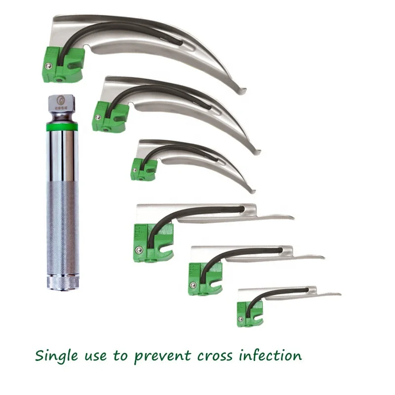 Bulb Disposable Laryngoscope Conventional Led Laryngoscopy For