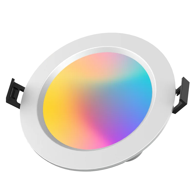 9W  RGB+CW, BLE Mesh ,WIFI+Bluetooth or Zigbee control homkit ,Siri led down light